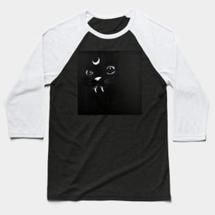 Witch Cat Baseball T-Shirt